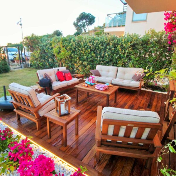 Hanedan Balkon Koltuk Takımı (3+2+1+1+Sehpa)